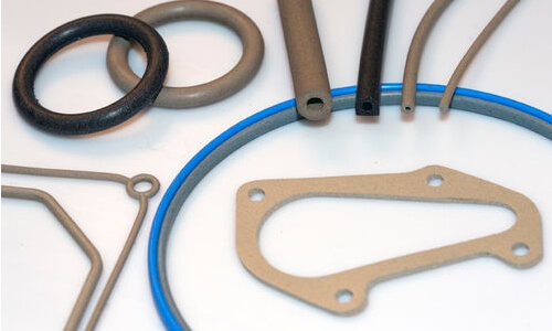 wire embedded silicone rubber gaskets