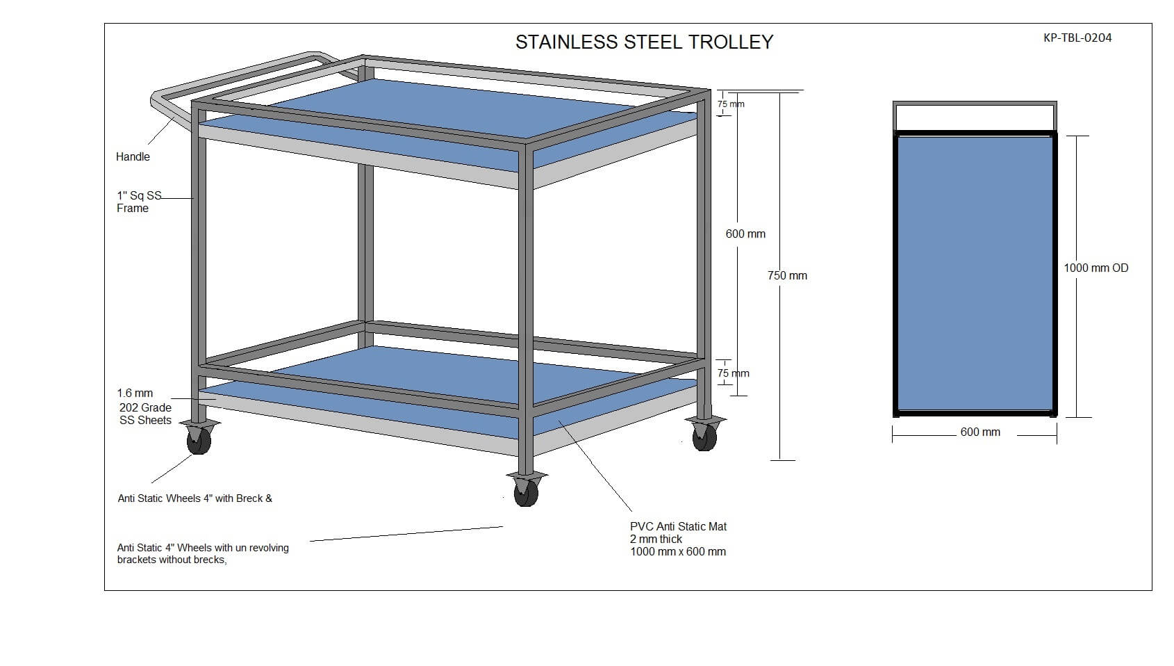 esd trolley Suppliers and Manufacturers