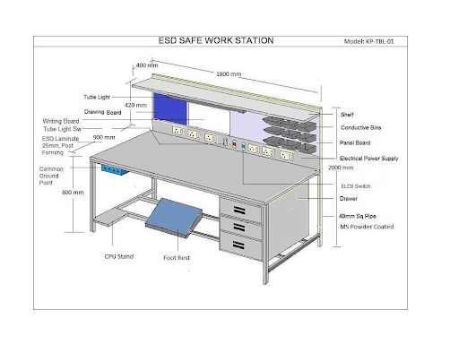 Esd Safe Work Table Manufacturer